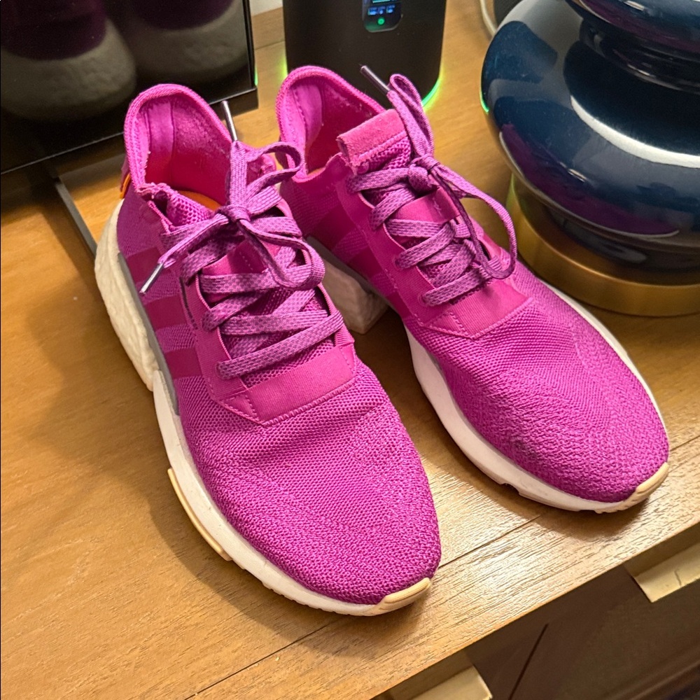 Adidas Women's Fuchsia Sneakers